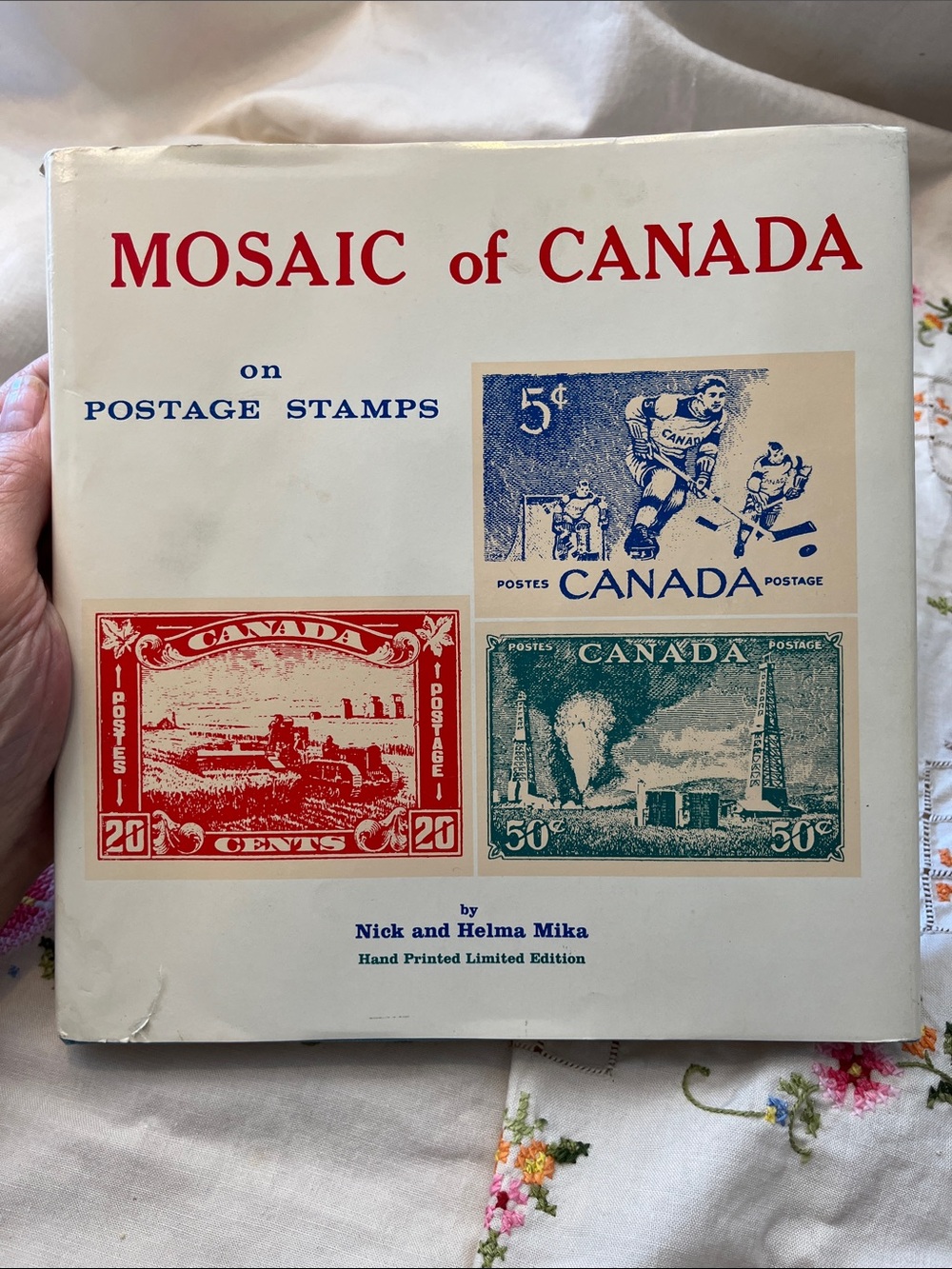 Mosaic of Canada on Postage Stamps Limited Edition 1967
